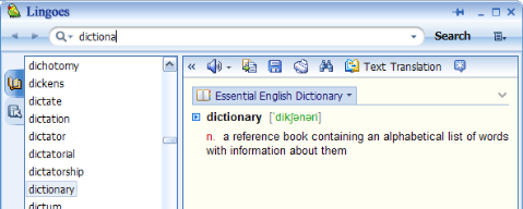 lingoes dictionary online